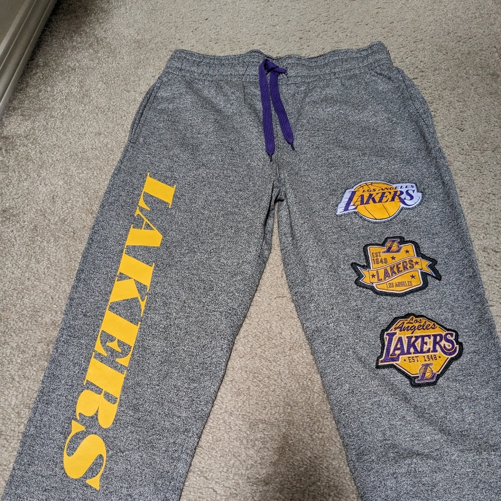 Lakers Gray Joggers XS